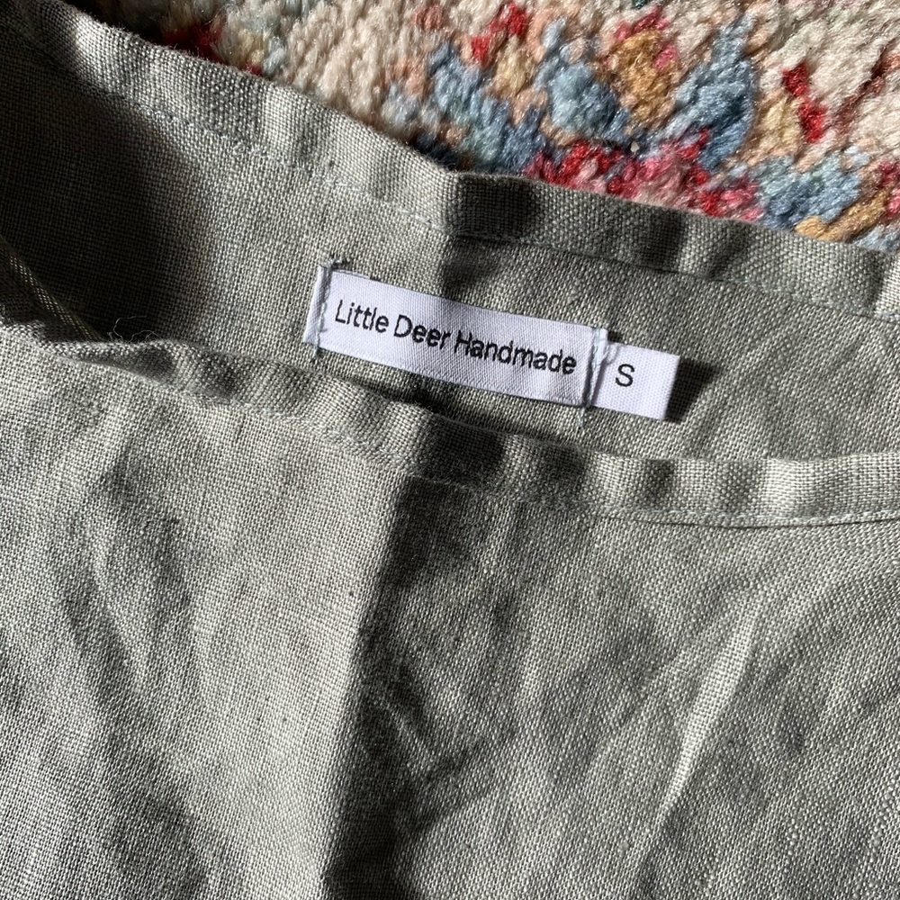 Little Deer Handmade Linen top